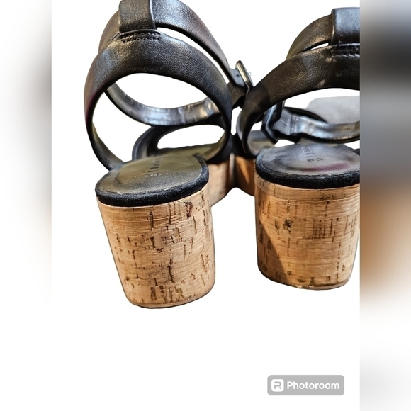 Gianni Black wedges size 9 - Picture 5 of 6